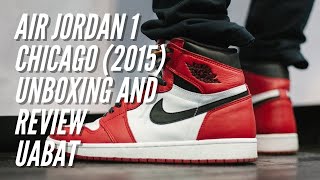 Air Jordan 1 High Chicago Review Uabat [upl. by Pain]