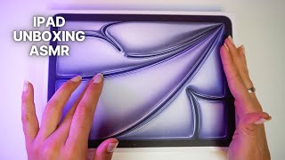 ASMR Unboxing Nuovo Ipad 🤲🏻 Tapping Tracing [upl. by Heilner]