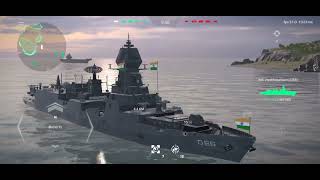 INS Visakhapatnam D66  Versatile Destroyer  Modern Warships Gameplay [upl. by Anawek761]