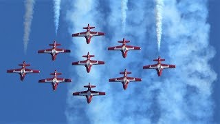 37 Min of SNOWBIRDS RCAF Snowbirds RCAF CF18P40 Kittyhawk at the 2019 Boundary Bay Airshow [upl. by Ecnedurp]