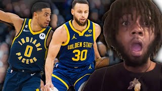 jahmonthevirgin reacts to Golden State Warriors vs Indiana Pacers Full Game Highlights Feb 8 2024 [upl. by Ellesor656]