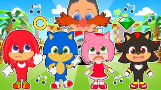 CINCO BEBÉS 🎮🎮 Con Sonic y sus amigos [upl. by Sidoon]