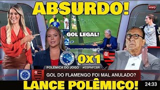 ARBITRAGEM SENTE PRAZER EM PREJUDICAR O FLAMENGOATÉ QUANDO noticiasdoflamengo [upl. by Sonaj556]