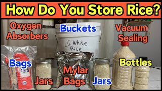 Food Storage Long Term Best Methods [upl. by Atsirhcal65]