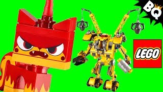 LEGO Movie Emmets ConstructoMech 70814 Review  BrickQueen [upl. by Bower901]