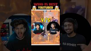 WHO IS BEST Rg alexa VS Rg gamer  gatiya youtuber shorts freefire [upl. by Euv]