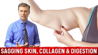 Sagging Skin Collagen and Digestion – Dr Berg [upl. by Assek]