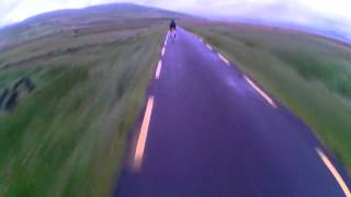 Ballaghasheen Pass Bealach Oisín downhill cycle [upl. by Ennovihs273]