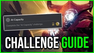 EASY quotAt Capacityquot Raid Challenge Guide Salvations Edge Destiny 2 [upl. by Ettenawtna832]