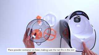 Baby Brezza Formula Pro Advanced How To Set it Up [upl. by Kamerman]