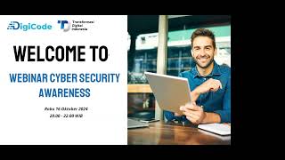 Digicode  Free Webinar Cybersecurity Awareness 16 Oktober 2024 [upl. by Tybald501]