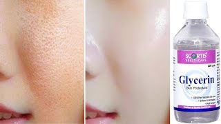 Apply Glycerin This Way amp Get Spotless Glowing Tighten Skin OVERNIGHT [upl. by Suehtomit62]