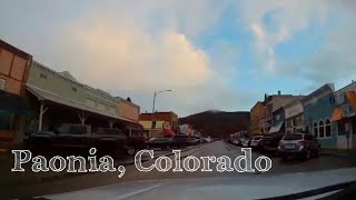 Paonia Colorado Driving Around Town at Sunset after a Rainstorm 2023 [upl. by Etnoed]