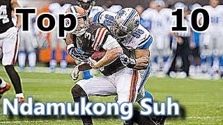 Ndamukong Suh Top 10 Plays of Career [upl. by Laveen656]