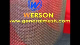 Nichrome Wire MeshNichrome Wire Cloth high temperature resistance wire mesh supplier  generalmesh [upl. by Tedmund183]