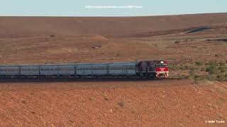 The Ghan in Outback Australia Trains on the Trans Australian Railways Edition 5 [upl. by Surbeck818]