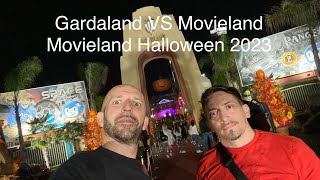 Gardaland VS Movieland Movieland Halloween 2023 [upl. by Fulks]