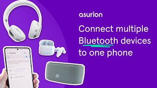 How to connect multiple Bluetooth devices to one phone  Asurion [upl. by Waldner]