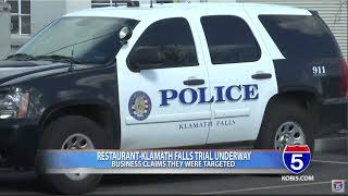 Klamath Falls restaurant trial underway [upl. by Eceerehs]