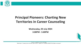 Principal Pioneers Charting New Territories in Career Counseling for CBSE High Schools [upl. by Kruse]