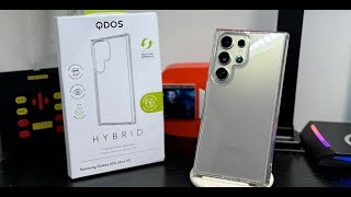 QDOS Galaxy S24 Ultra HYBRID CLEAR Case review QDOS S24Ultra [upl. by Russia]