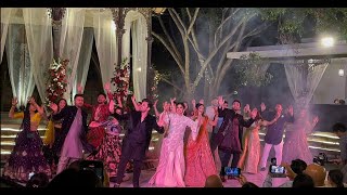 VEEREY DI WEDDING × RAFTA RAFTA × 945🔥  WEDDING CHOREOGRAPHY FRIENDS PERFORMANCEDIMPLE NENWANI [upl. by Arondell]