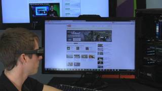 How to Use NVIDIA 3D Vision to Watch Stereoscopic YouTube Videos NCIX Tech Tips [upl. by Hana304]