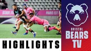 Highlights Stade Francais vs Bristol Bears [upl. by Ayikal]