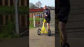 Alinker loopfiets  ervaringen Wilco Giesen training ICAM [upl. by Mattheus]