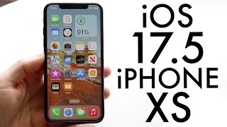 iOS 175 On iPhone XS Review [upl. by Chaunce]