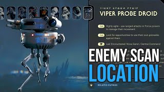 Star Wars Jedi Survivor Viper Probe Droid Location Enemy Scan  Complete Tactical Guide [upl. by Eanrahs]