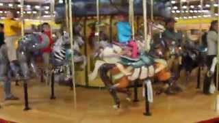 Beardsley zoo Carousel ride [upl. by Milore103]