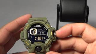 CASIO GSHOCK REVIEW PROS AND CONS ON GW94003 GREEN RANGEMAN [upl. by Alegnat]