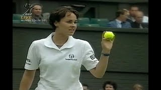 Martina Hingis vs Lisa Raymond Wimbledon 1998 R1 [upl. by Gautious725]