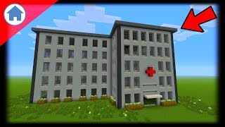 TUTO comment faire un hôpital sur minecraft [upl. by Lachus]