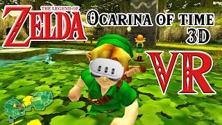 Zelda Ocarina of Time 3D VR  super immersive VRchat world [upl. by Engis]