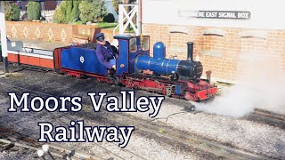 Moors Valley Steam Railway A Day Out and Behind the Scenes [upl. by Etnecniv159]