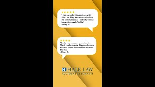 Check Out What Our Amazing Clients Have to Say About Hale Law [upl. by Airdnna]