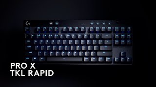 Introducing the PRO X TKL RAPID analog gaming keyboard [upl. by Ledif]