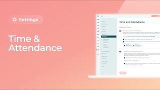 Time amp Attendance settings [upl. by Maggy]