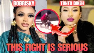 Serious Fight Between TONTO DIKEH amp BOBRISKY  They Were Fighting Because of … [upl. by Sindee]