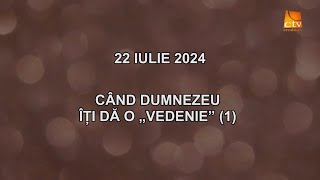 Cuvantul Lui Dumnezeu pentru Astazi  22072024 [upl. by Bail]