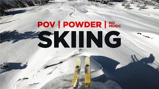 3 Hours of Skiing Powder No Music [upl. by Barlow]