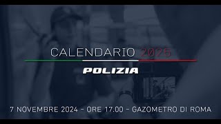 calendarioPolizia 2025  Levento di presentazione [upl. by Quent77]