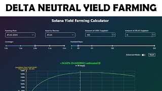 Advanced Delta Neutral Yield Farming Part 1 l Leveraged Yield Farming [upl. by Aisanahta324]