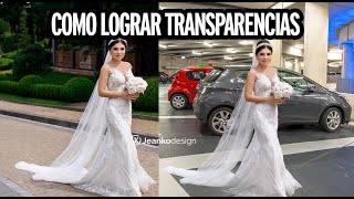 Extraer transparencia en fondos con photoshop JEANKODESIGN [upl. by Sutton]