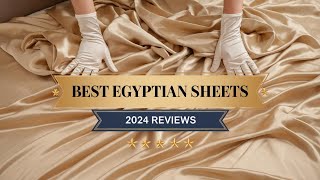 Top 5 Best Egyptian Sheets Reviews of 2024 [upl. by Bittner]