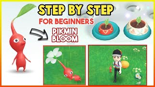 Pikmin Bloom gameplay guide STEP BY STEP for Beginners [upl. by Ahsinnor]