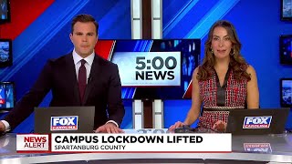 Spartanburg Community College lockdown lifted [upl. by Ameh]