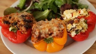 Stuffed Peppers 3 Delicious Ways [upl. by Cirded14]